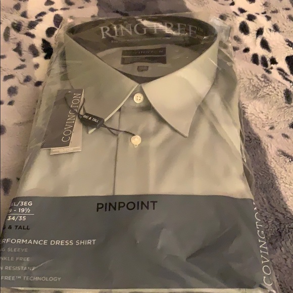 Covington Shirts Covington Mens Dress Shirt Green Long Sleeve Poshmark